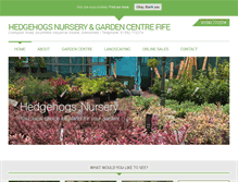 Tablet Screenshot of hedgehogs-nursery.co.uk